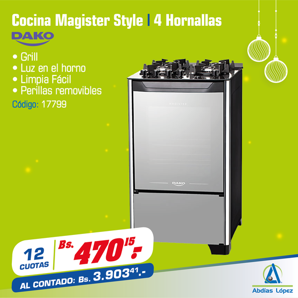 COCINA MAGISTER STYLE