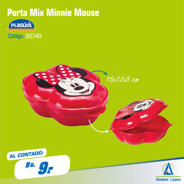 Porta Mix Minnie Mouse