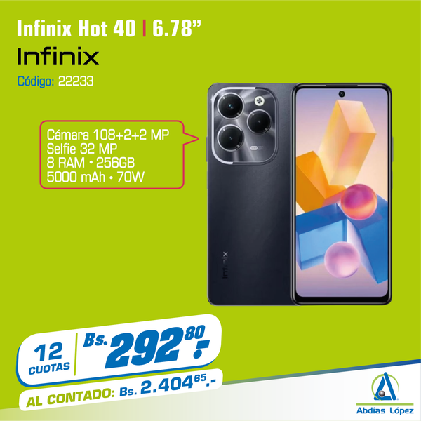 Celular Infinix Hot 40