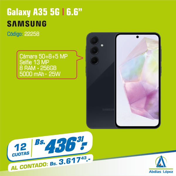 Celular Samsung A35 5G