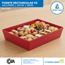 Fuente Rectangular 4.8 litros