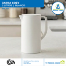 JARRA COZY 2 LITROS BLANCO