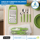 Pote 24 Piezas + 1 Rallador Verde (P/Redonda)