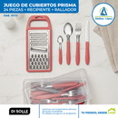 Pote 24 Pzas C/Rallador Guayaba