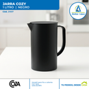 Jarra C/Tapa 1L Casual Blanco