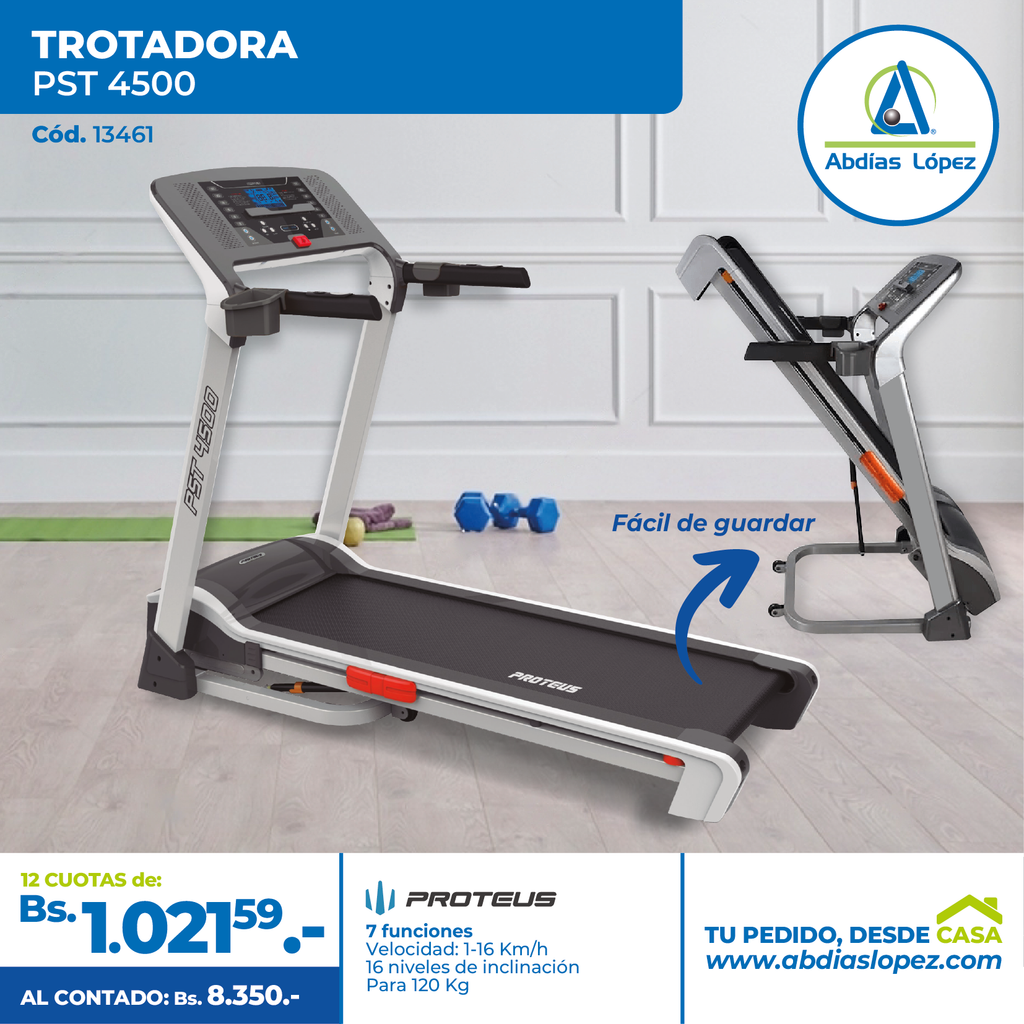 Proteus 4500 discount treadmill