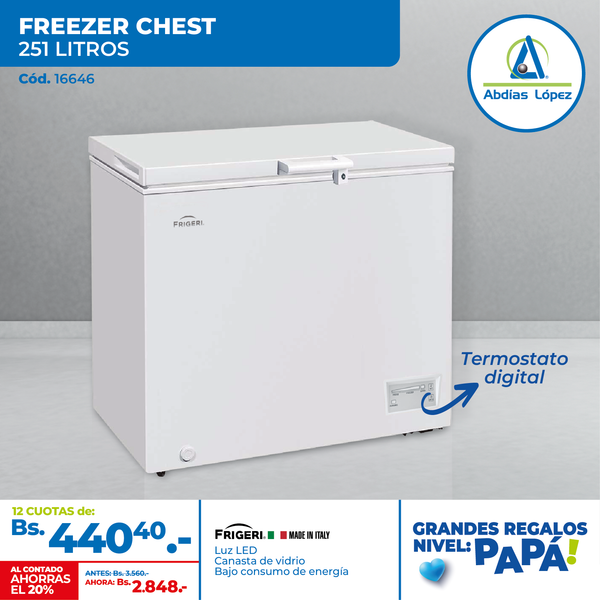 Freezer 251 Litros