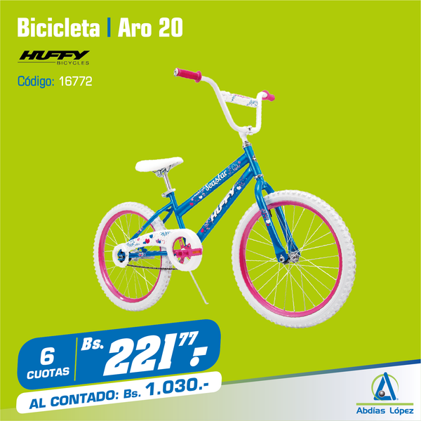 Bicicleta Deportiva Huffy aro 20"