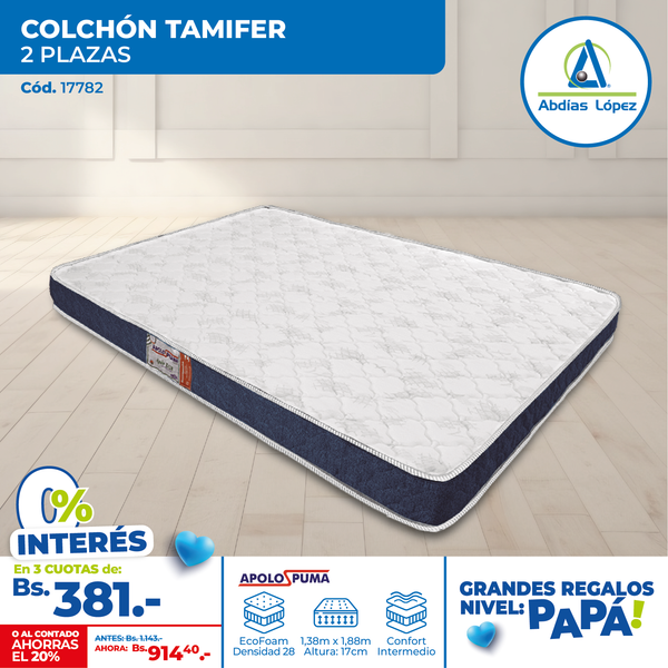 Colchón TAMIFER - 2 plazas