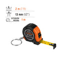 Flexometro Contra Impacto Tipo Llavero De 2