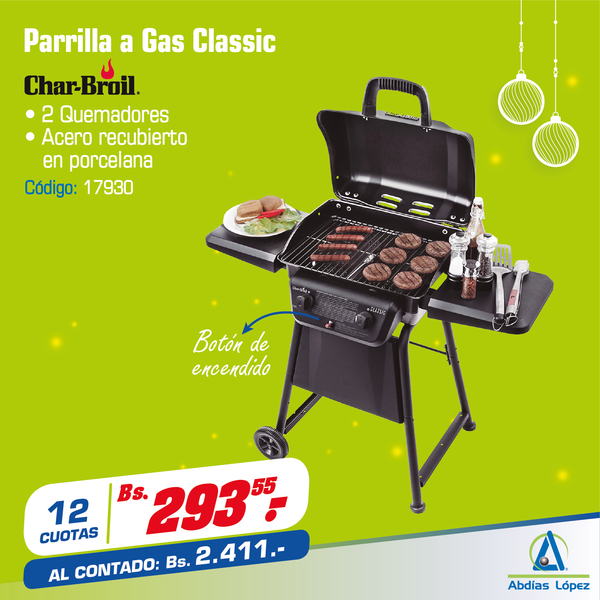 PARRILLA A GAS CLASSIC 2