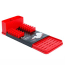 ESCURRIDOR DE PLATOS C/BANDEJA ROJO