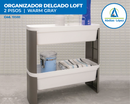 Organizador delgado Loft Warm Gray