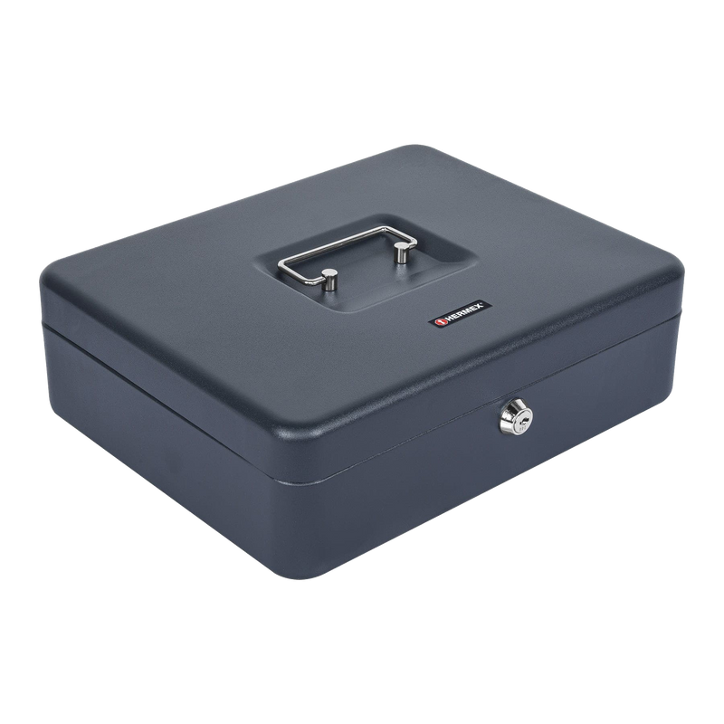 CAJA PORTA VALORES DE ACERO DE 30X9X24CM