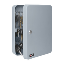 CAJA ORFANIZADORA DE LLAVES EN ACERO DE 24CM