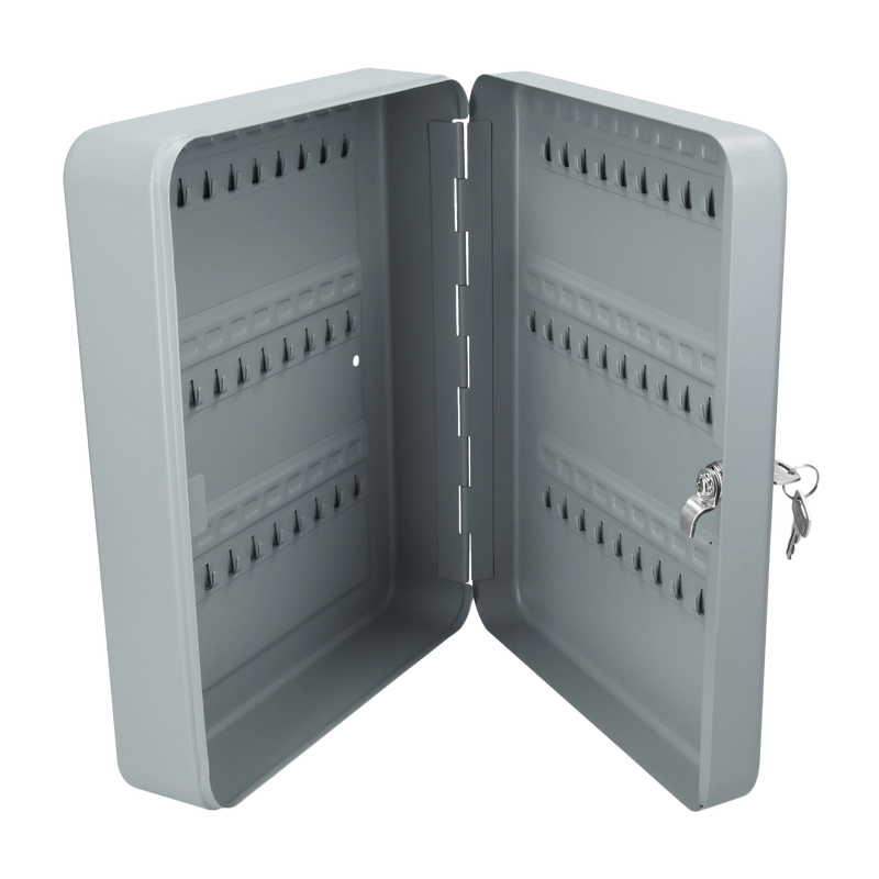 CAJA ORFANIZADORA DE LLAVES EN ACERO DE 24CM