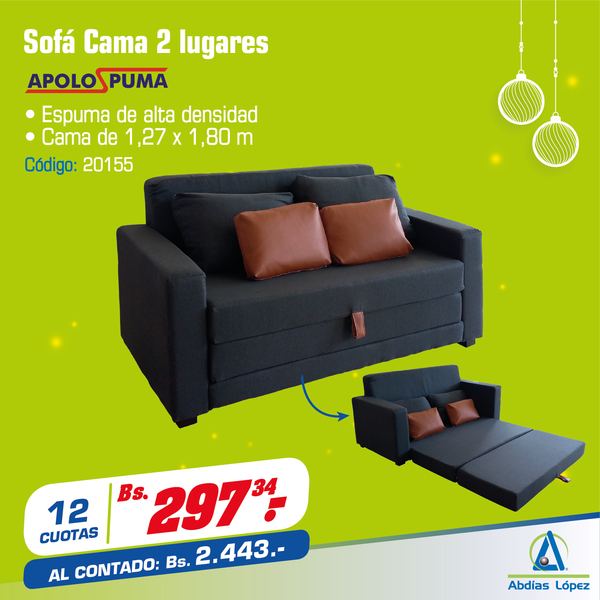 Sofa Cama Lay Down 2 Lugares