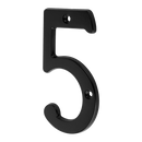 Número Metálico 5
