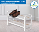Zapatero Estante Multiuso - Blanco