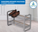 Zapatero Estante Multiuso - Gris