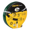 Manguera 1/2" reforzada 3 capas conexiones metal 10m