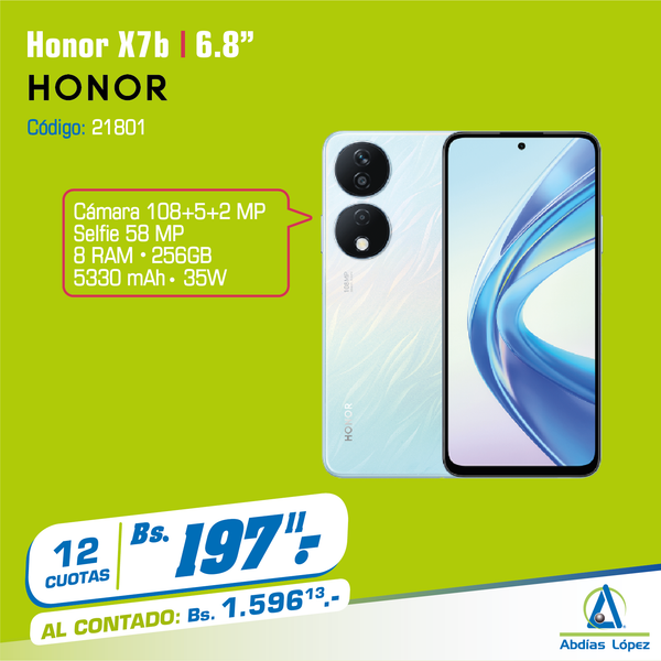 Celular Honor X7B