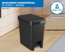 Basurero Monopedal Negro