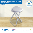 TABURETE PLEGABLE CON ASAS