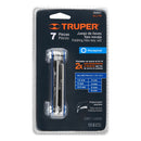 Juego de 7 llaves allen mm tipo navaja