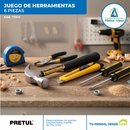 Juego De Herranientas De 6 Piezas