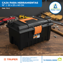 Caja Negro Para Herramientas De 16 Truper