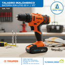 Taladro Inalambrico De 3/8" Profesional De