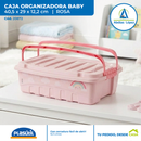 Caja Organizadora Gran Box Con Traba Y Asa