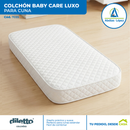 Colchón de Cuna Baby Care Super Luxo Multispuma