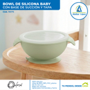 Bowl de Silicona Kids - Verde