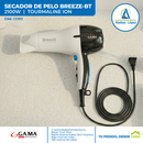Secadora De Pelo Gama Breeze 2100W. Tourmali