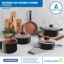 Bateria De Cocina 5 Pzas Caribe
