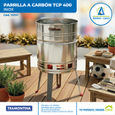 Parrilla Clásica a Carbón TCP 400