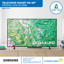 Televisor Samsung 50"Crystal Uhd 4K 2024