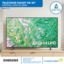 Televisor Samsung 55"Crystal Uhd 4K 2024