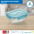 Recipiente con Tapa Frigoverre Evolution Rectangular