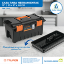 Caja Negra/Naranja Para Herramientas