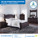Juego de Dormitorio Edmond | Cama Queen | 5 piezas