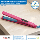 Plancha de Cabello Elegance LED Bloom