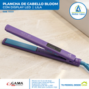 Plancha de Cabello Elegance LED Bloom