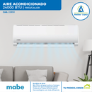Aire Acondicionado de 24000 BTU MABE