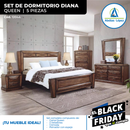 Juego de Dormitorio Diana | Queen