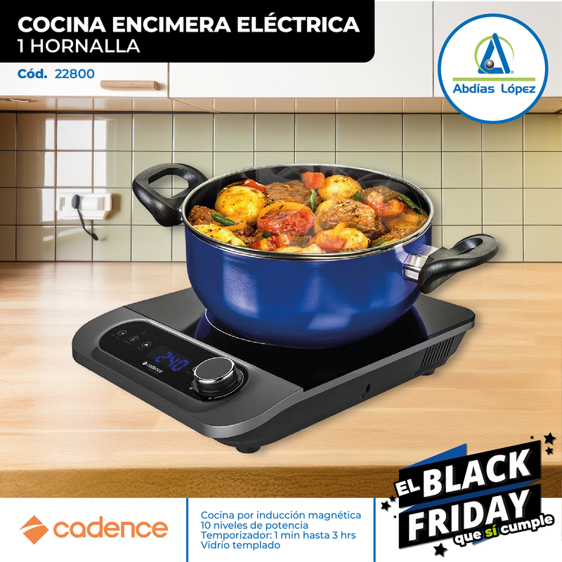 Cocina Encimera Eléctrica de Inducción