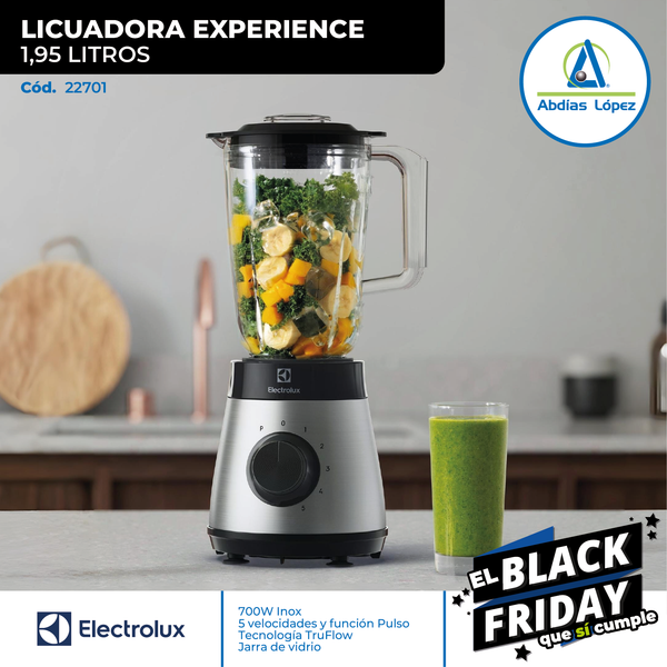 Licuadora Experience con Jarra de Vidrio