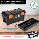 Caja Negra/Naranja Para Herramientas